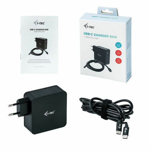 USB  Wall Charger i-Tec CHARGER-C60WPLUS Act1ve Unlimited