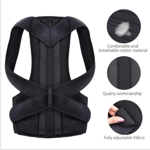 Adjustable Posture Corrector Low Back Support Shoulder Brace Belt For Act1ve Unlimited