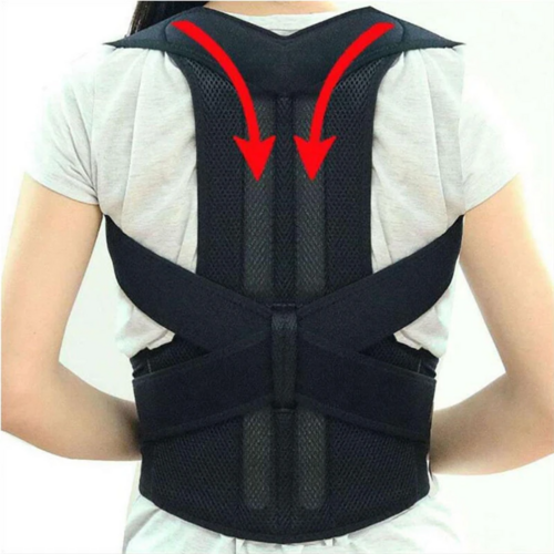 Adjustable Posture Corrector Low Back Support Shoulder Brace Belt For Act1ve Unlimited
