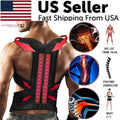 Adjustable Posture Corrector Low Back Support Shoulder Brace Belt For Act1ve Unlimited