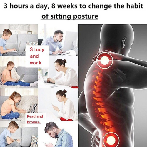 Adjustable Posture Corrector Low Back Support Shoulder Brace Belt For Act1ve Unlimited