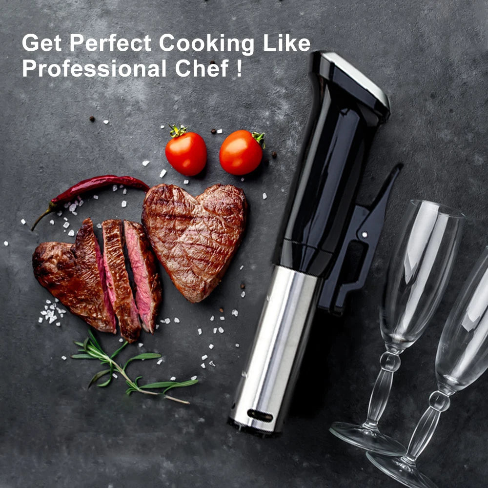 BioloMix 2.55 Generation IPX7 Waterproof Vacuum Sous Vide Cooker Immersion Circulator Accurate Cooking With LED Digital Display Act1ve Unlimited