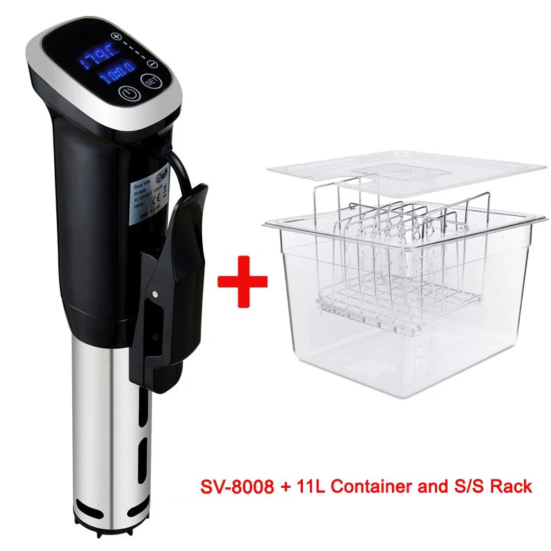 BioloMix 2.55 Generation IPX7 Waterproof Vacuum Sous Vide Cooker Immersion Circulator Accurate Cooking With LED Digital Display Act1ve Unlimited