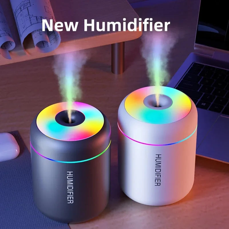180ML Mini Air Humidifier USB Electric Aroma Diffuser Essential Oil Purifier Aromatherapy Mist Maker Lights For Car Home Bedroom Act1ve Unlimited