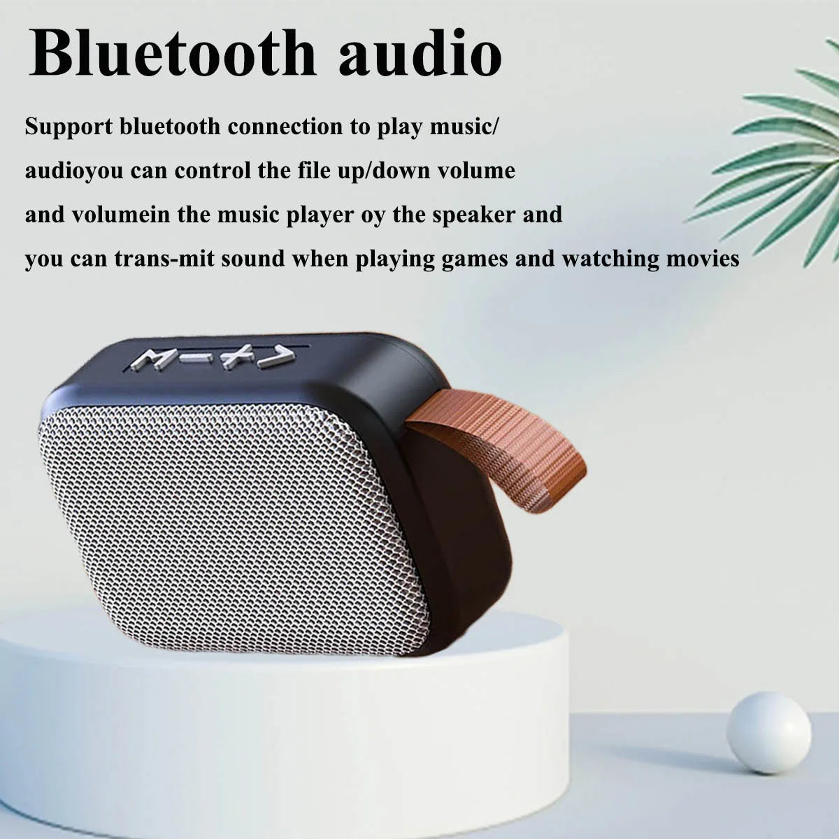 Portable Speakers Outdoor Bluetooth 5.0 Mini Oxford Loudspeaker Wireless Column 3D Stereo Music Player Surround Hifi sound Box Act1ve Unlimited