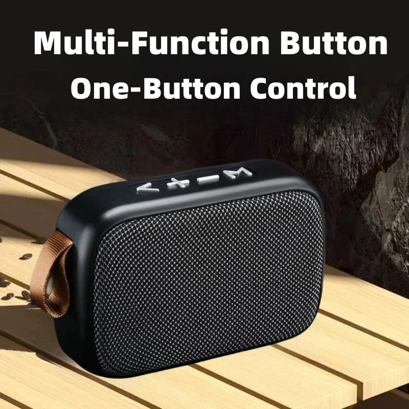 Portable Speakers Outdoor Bluetooth 5.0 Mini Oxford Loudspeaker Wireless Column 3D Stereo Music Player Surround Hifi sound Box Act1ve Unlimited