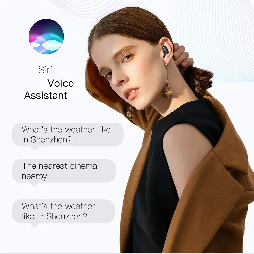 E6S Wireless Bluetooth Earphones TWS Bluetooth Headset Wireless Earbuds Noise Cancelling Earphones with Microphone Headphones Act1ve Unlimited