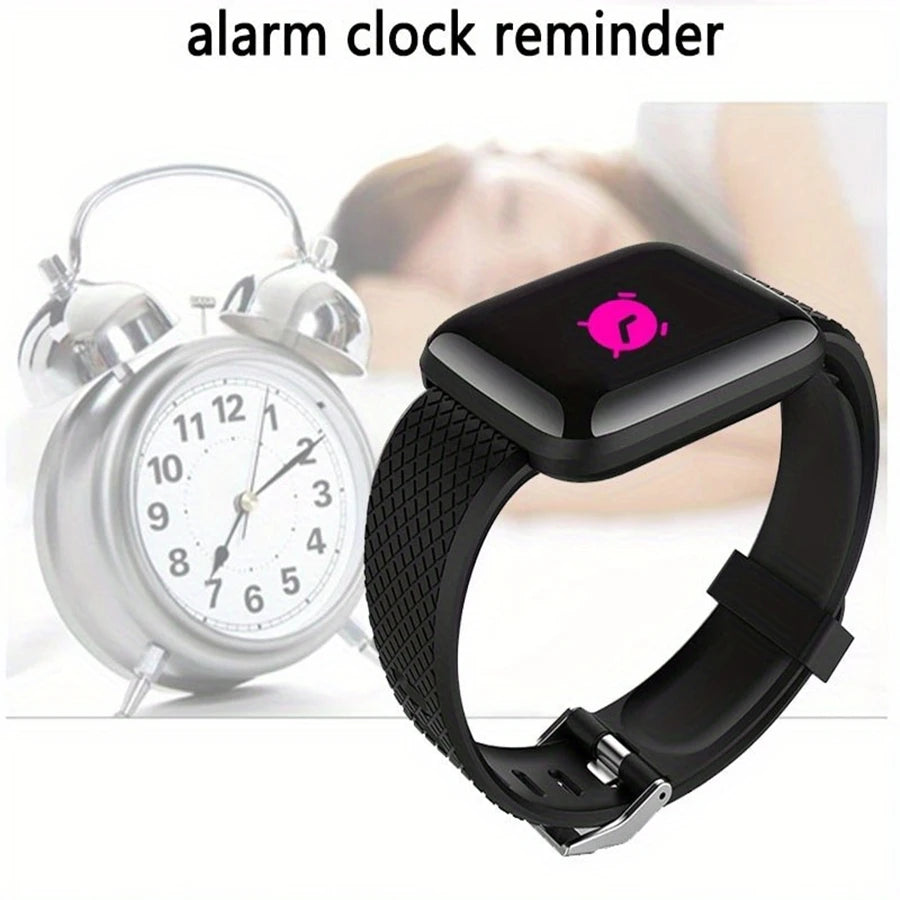 Smartwatch Men Women Wristwatches Smart Watch Message Fitness Monitor Bracelet Birthday Gift Electronic Clock For Android IOS Act1ve Unlimited
