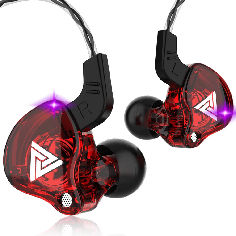 Original QKZ AK6 In Ear Earphone 6 Dynamic Driver Unit Headphone With Mic Stereo Sports HIFI Subwoofer Headset Monitor Earbuds Act1ve Unlimited