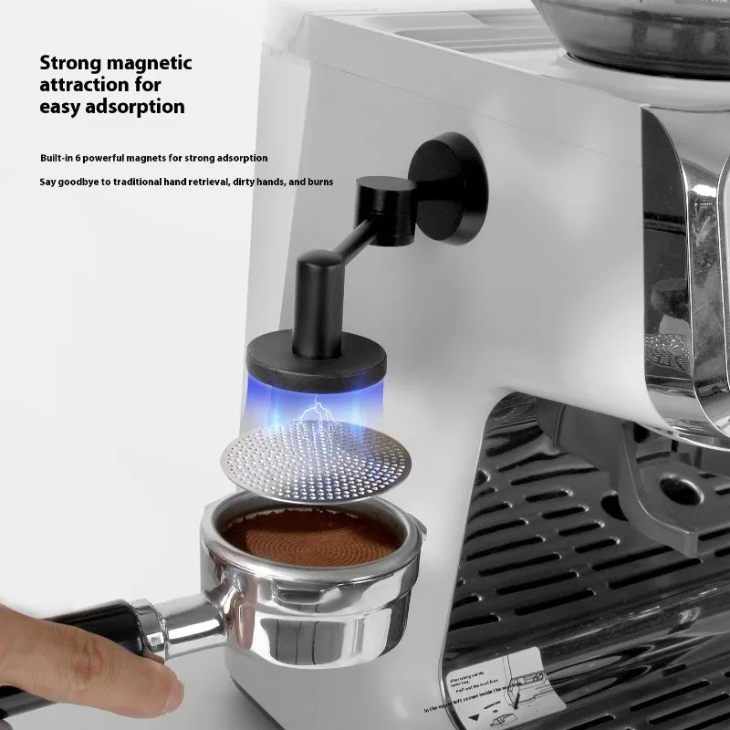 Italian Coffee Machine Accessories Metal Storage Rack Magnetic Absorption Organizer for Second Water Division Act1ve Unlimited
