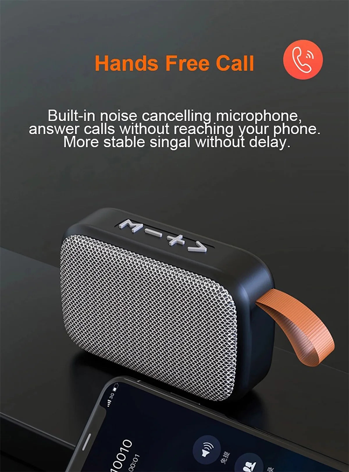 Portable Speakers Outdoor Bluetooth 5.0 Mini Oxford Loudspeaker Wireless Column 3D Stereo Music Player Surround Hifi sound Box Act1ve Unlimited
