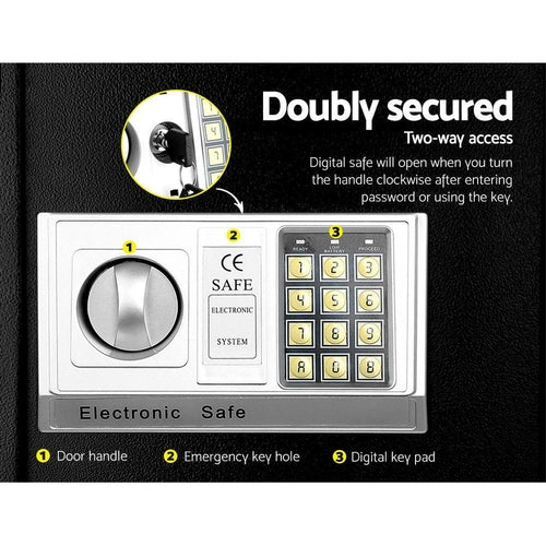 UL-TECH Security Safe Box 8.5L Act1ve Unlimited