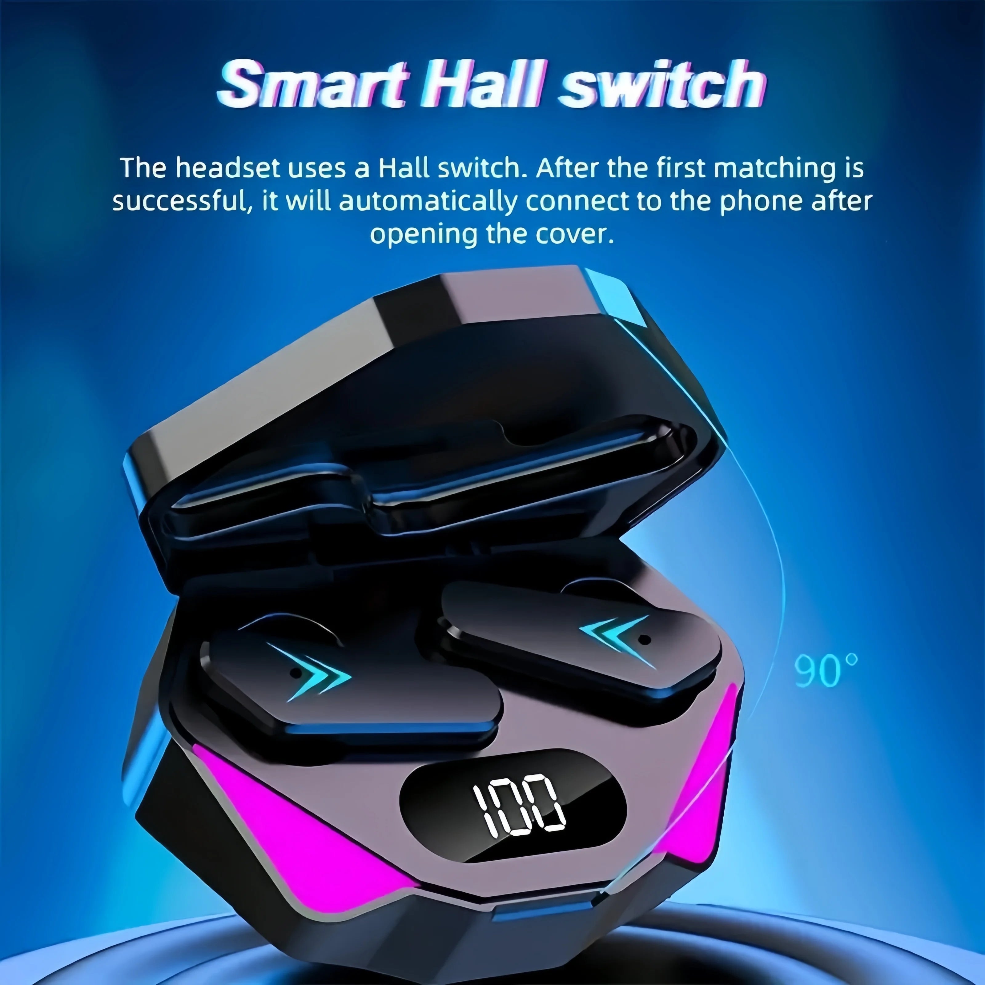 X15 TWS Wireless Bluetooth Headset LED Display Gamer Earbuds with Mic Wireless Headphones Noise Cancelling Bluetooth Earphones Act1ve Unlimited