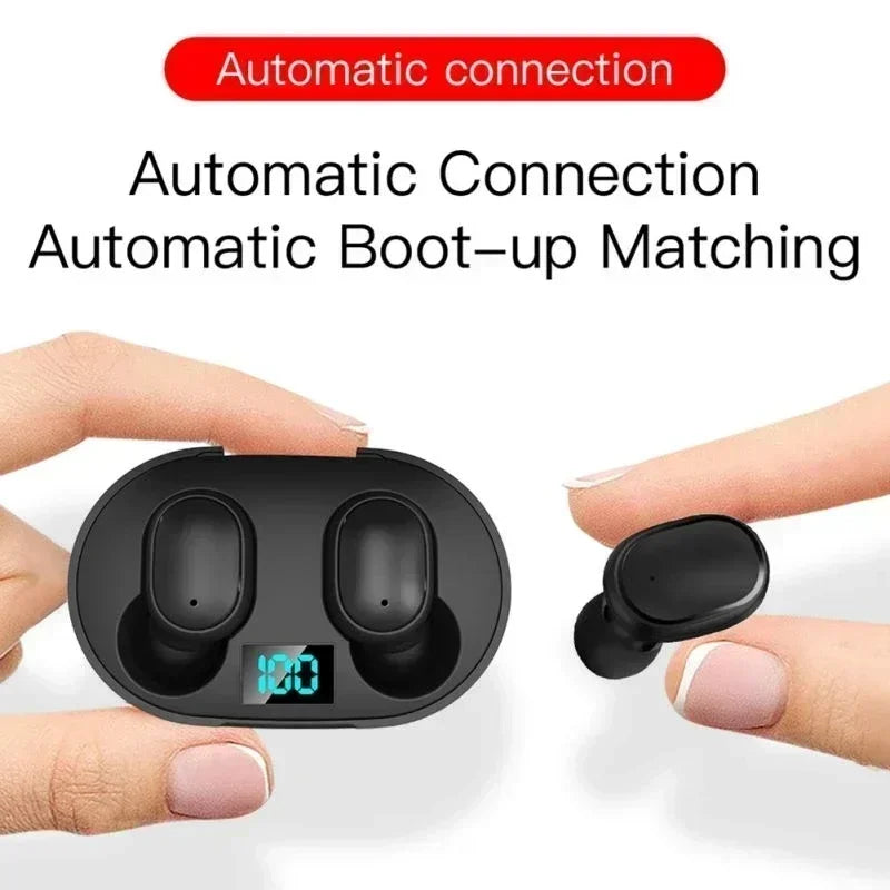 E6S Wireless Bluetooth Earphones TWS Bluetooth Headset Wireless Earbuds Noise Cancelling Earphones with Microphone Headphones Act1ve Unlimited