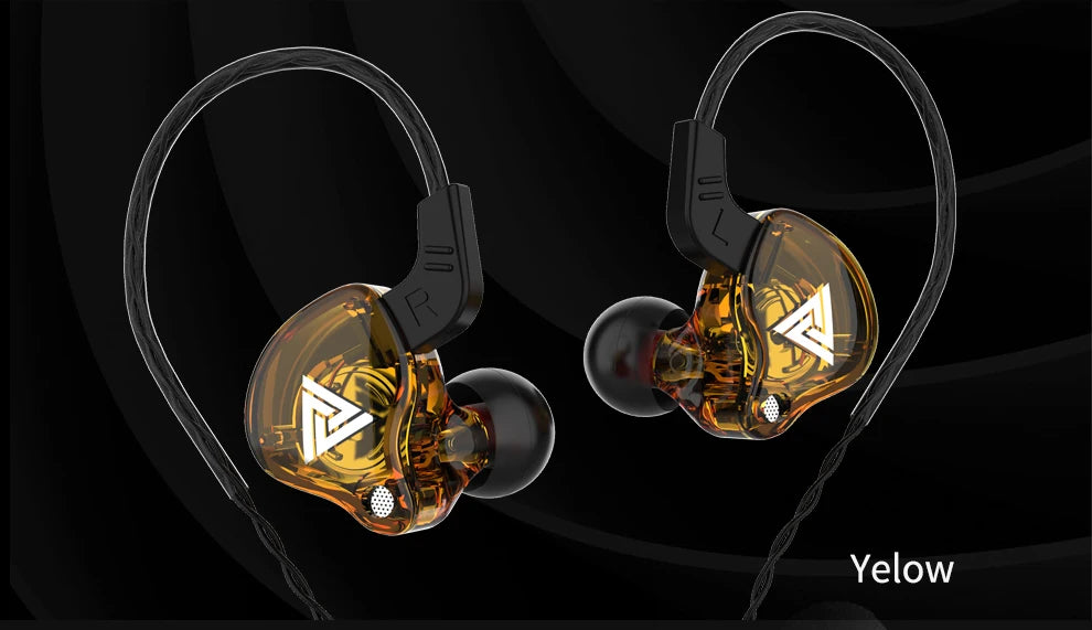 Original QKZ AK6 In Ear Earphone 6 Dynamic Driver Unit Headphone With Mic Stereo Sports HIFI Subwoofer Headset Monitor Earbuds Act1ve Unlimited