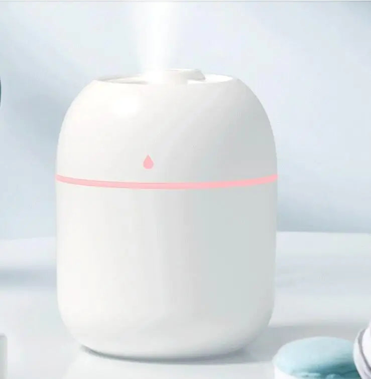 250ML USB Mini Air Humidifier Aroma Essential Oil Diffuser For Home Car Ultrasonic Mute Mist Maker Diffuser with LED Color Lamp Act1ve Unlimited