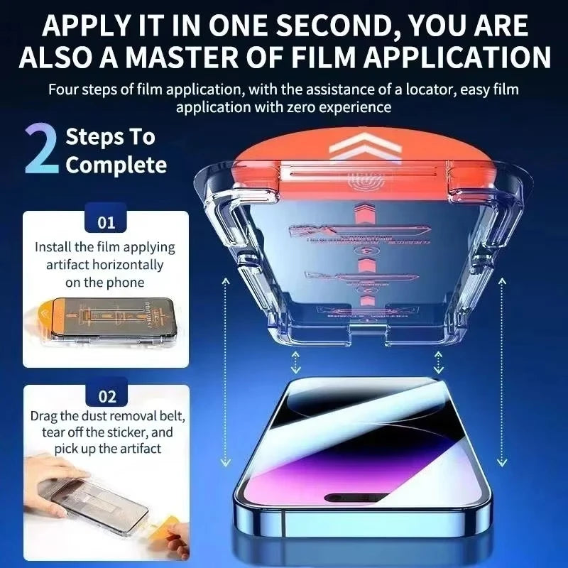 5PCS Privacy Screen Protector for iPhone 17 Pro Max 16 15 14 13 12 11 16e Plus Mini XR Dust Free Install Anti-Spy Tempered Glass Act1ve Unlimited
