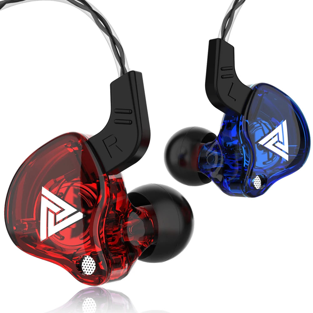 Original QKZ AK6 In Ear Earphone 6 Dynamic Driver Unit Headphone With Mic Stereo Sports HIFI Subwoofer Headset Monitor Earbuds Act1ve Unlimited