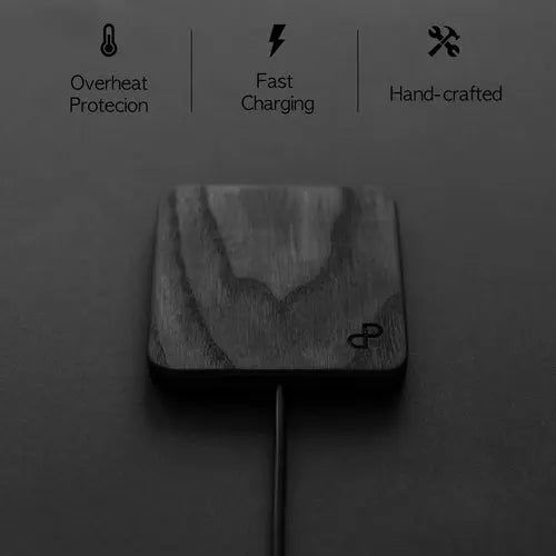 Handcrafted Wooden Wireless Charger Act1ve Unlimited