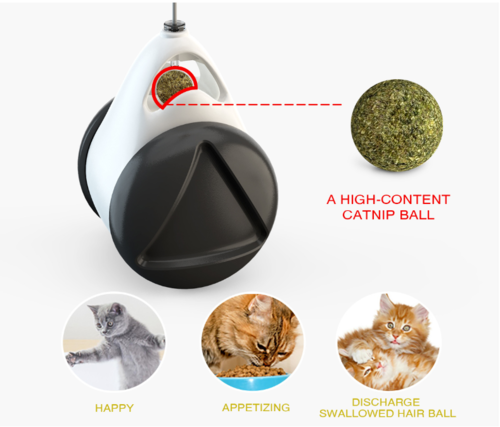 Tumbler Balanced Wheel Swinging Ball Cat Toy Act1ve Unlimited