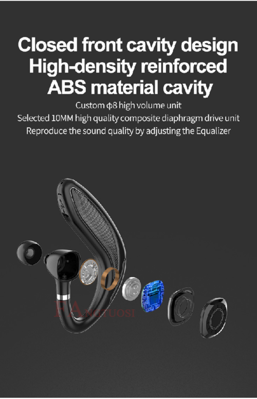 Long Standby Handsfree Wireless Bluetooth 5.0 Headset Act1ve Unlimited