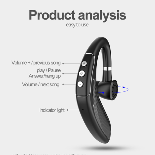 Long Standby Handsfree Wireless Bluetooth 5.0 Headset Act1ve Unlimited