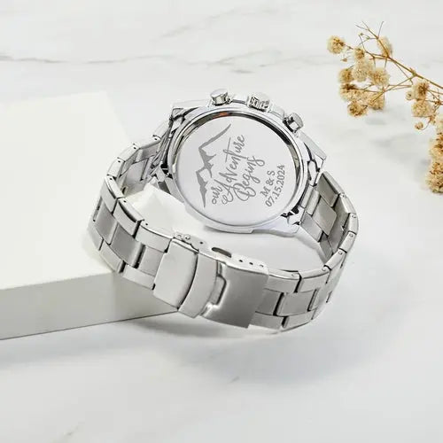 Personalized Mens Watch, Boyfriend Gift, Anniversary Gift Act1ve Unlimited